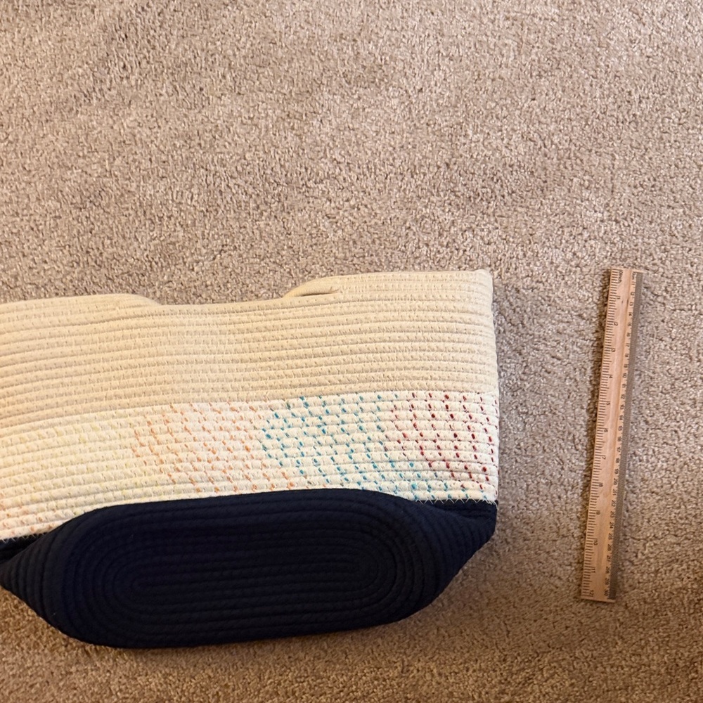 Colorful Woven Tote Bag